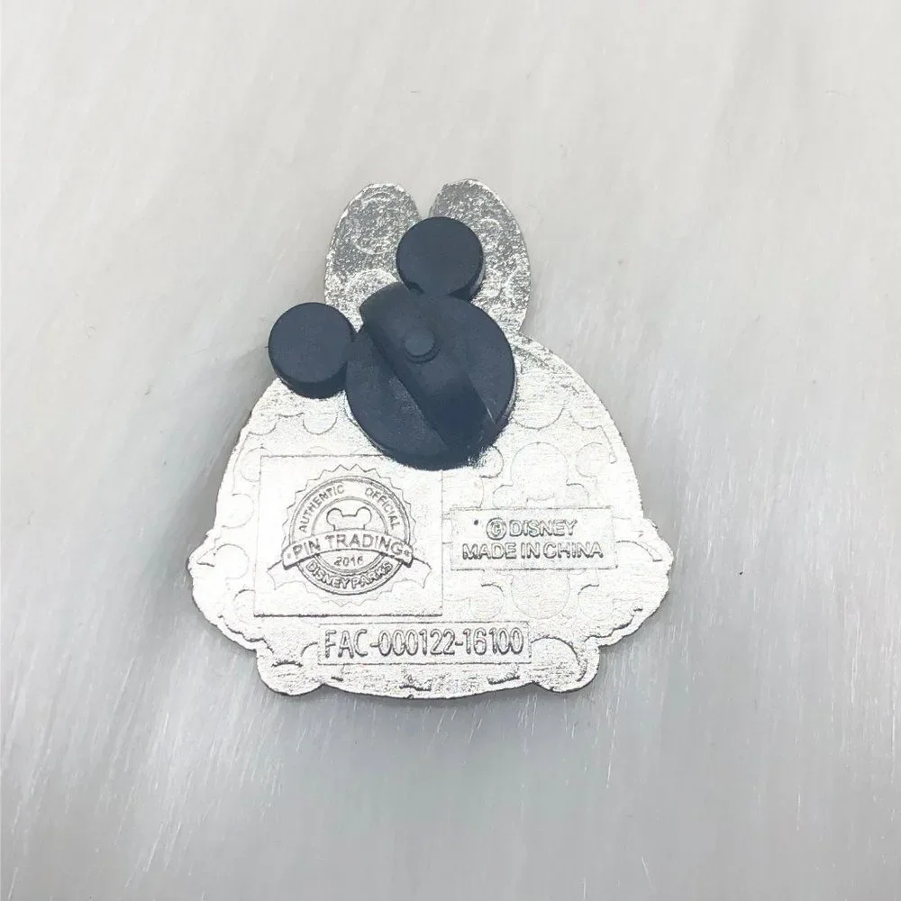 🔮 5/$25 Disney Alice in Wonderland White Rabbit‎ Tsum Tsum Pin